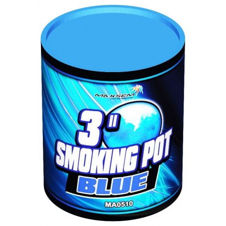 Дым синий / Smoking pot (60 сек)