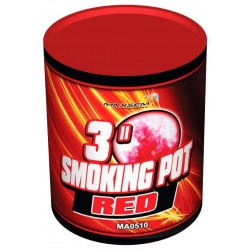 Дым красный / Smoking pot (60 сек)
