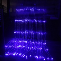 Гирлянда Водопад 3*2 м 480 LED (Синяя)