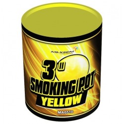 Дым желтый / Smoking pot (60 сек)