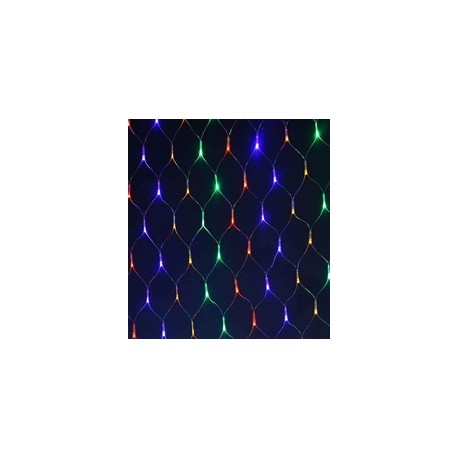 Светодиодная гирлянда-сетка 2,5х2,5 м (разноцветная)